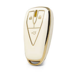 غطاء نانو عالي الجودة لمفتاح ريموت تشانجان 3 ازرار لون ابيض CA-C11J3