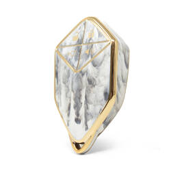 غطاء نانو رخام عالي الجودة لمفتاح ريموت شينلان 4 ازرار لون ابيض SL-A12J