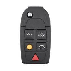 Volvo S60 S80 V70 XC70 XC90 2004-2015 Flip Remote Key 5 Buttons 315MHz - ID48 Chip