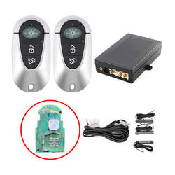 Keyless Entry Kit For Mercedes FBS4 cars works with Factory OEM Push Start Button (Add Key) ESW312-01-PP-BE3