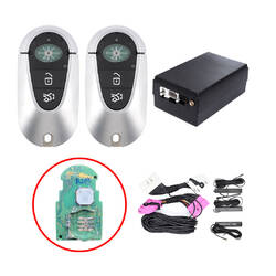 Keyless Entry Kit For Mercedes FBS4 cars works with Factory OEM Push Start Button (Add Key) ESW312-02-PP-BE3