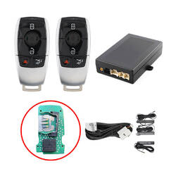 Keyless Entry Kit For Mercedes cars works with Factory OEM Push Start Button (Add Key) ESW309C02-N-PP-BE24
