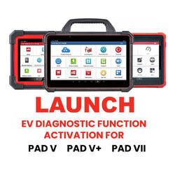 Launch EV Diagnostic Function Activation for PAD V / PAD 5 , PAD V+ / PAD 5+, PAD VII / PAD 7
