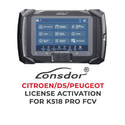 Lonsdor - Citroen / DS / Peugeot License Activation For K518 Pro FCV