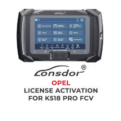 Lonsdor - Opel  License Activation For K518 Pro FCV