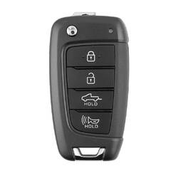 Hyundai Santa Cruz 2022 Chiave telecomando flip originale 3+1 pulsanti 433 MHz 95430-K5010
