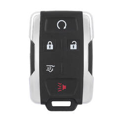 GMC Chevrolet 2015-2020 Remote Key 4+1 Buttons 315MHz Silver Color 13577768