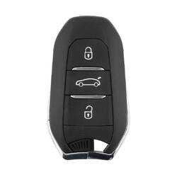 Peugeot Citroen DS Smart Remote Key Shell 3 Button Trunk VA2 Blade for Xhorse Board