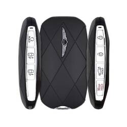 Genesis G90RS4 2022 véritable clé à distance intelligente 6 + 1 boutons 433 MHz couleur noire 95440-T4100