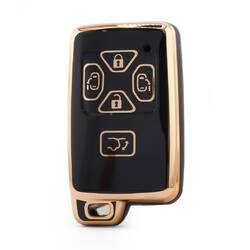 Nano High Quality Cover For Toyota Remote Key 5 Button Black Color TYT-O11J5
