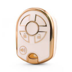 Funda nano de alta calidad para llave remota Ford de 3 botones, color blanco Ford-K11J3