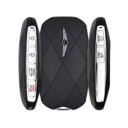 Clé télécommande intelligente d'origine Genesis GV60 2022, 5+1 boutons, 433 MHz, couleur noire, 95440-CU200