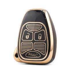 Nano High Quality Cover For Chrysler Remote Key 3 Button Black Color CRSL-A11J3A