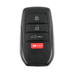 Toyota Corolla / Camry Chave Remota Inteligente 3+1 Botões 314.35/ 312.11MHz 8990H-02470
