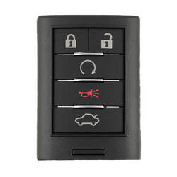 Cadillac CTS 2008-2014 Orijinal Akıllı Uzaktan Kumanda Anahtarı 4+1 Düğme 315MHz 25943677