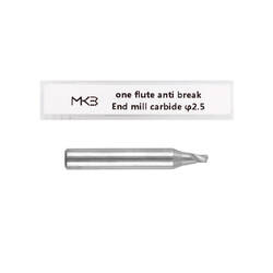 Fresa de topo de carboneto tipo BW6025B - φ2,5xD6x40Lx1F