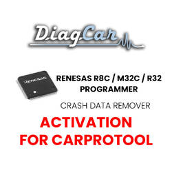 DiagCar Renesas R8C / M32C / R32 Programmer CRASH DATA Remover