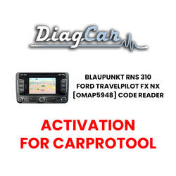 DiagCar Blaupunkt RNS 310 / Ford Travelpilot FX NX [OMAP5948] Code Reader