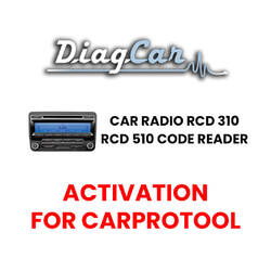 DiagCar CAR RADIO RCD 310 RCD 510 Code Reader