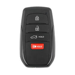 Toyota Camry 2025 Chave Remota Inteligente 3+1 Botões 433,58/434,42 MHz 8990H-33210