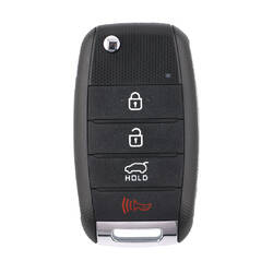 Kia Flip Remote Key Shell 3+1 Buttons HYN14 Blade SUV Type