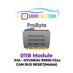 GromCalcTool 0118 Module Kia - Hyundai 95910-F2xx CAN BUS Reset (Mobis)