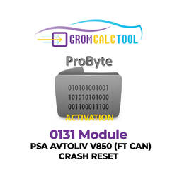GromCalcTool 0131 Module PSA Avtoliv V850 (FT CAN) Crash Reset