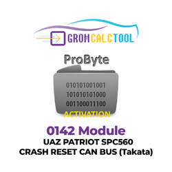 GromCalcTool 0142 Module UAZ PATRIOT SPC560 Crash Reset CAN BUS (Takata)