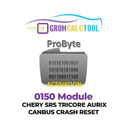 GromCalcTool 0150 Modulo Chery SRS Tricore Aurix Canbus Crash Reset