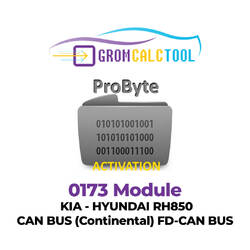 GromCalcTool 0173 Modulo KIA - HYUNDAI RH850 CAN BUS (Continental) FD-CAN BUS