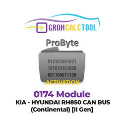 GromCalcTool 0174 Modulo KIA - HYUNDAI RH850 CAN BUS (Continental) [II Gen]