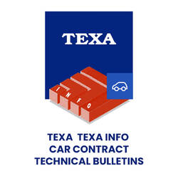 TEXA  TEXAINFO CAR CONTRACT-TECHNICAL BULLETINS