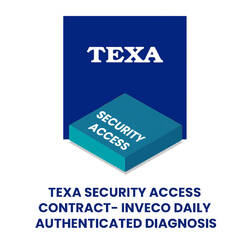 TEXA SECURITY ACCESS CONTRACT - INVECO DAILY AUTHENTICATED DIAGNOSIS - AGSASGWD