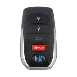 Keydiy KD Universal Smart Remote Key 3+1 Buttons Toyota Type TDB01-4