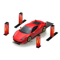 GATmatic GA-800 ProB Touchless Wheel Alignment Machine