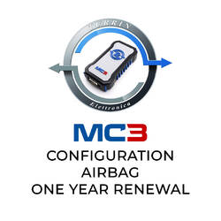 Turrin Elettronica MC3 Configuration AIRBAG One Year Renewal
