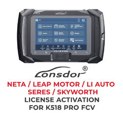 Lonsdor - NETA/LEAP MOTOR / Li Auto / SERES / SKYWORTH License activation For K518 Pro FCV