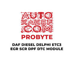 ProByte DAF Dizel Delphi ETC3 EGR SCR DPF DTC Modülü