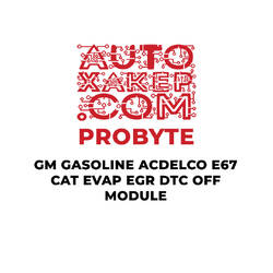 ProByte GM Gasoline ACDELCO E67 CAT EVAP EGR DTC OFF Module
