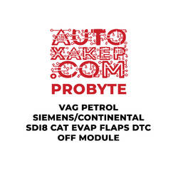 ProByte VAG Petrol SIEMENS/CONTINENTAL SDI8 CAT EVAP FLAPS DTC OFF Module