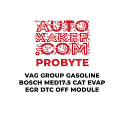 ProByte VAG Group Gasoline Bosch MED17.5 CAT EVAP EGR DTC OFF Module