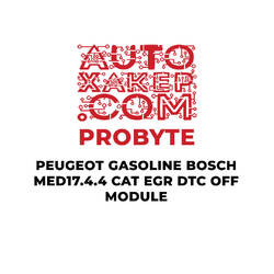 ProByte Peugeot Gasoline Bosch MED17.4.4 CAT EGR DTC OFF Module