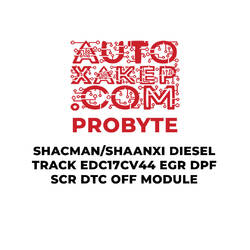 ProByte Shacman / Shaanxi Dizel Parça EDC17CV44 EGR DPF SCR DTC KAPALI Modülü