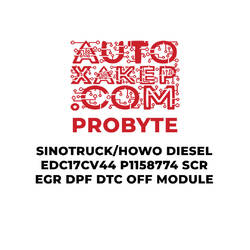 ProByte SINOTRUCK / HOWO Dizel EDC17CV44 P1158774 SCR EGR DPF DTC KAPALI Modülü