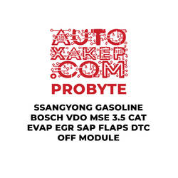 ProByte SsangYong Gasoline Bosch VDO MSE 3.5 CAT EVAP EGR SAP FLAPS DTC OFF Module