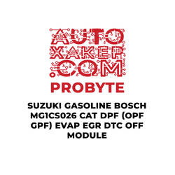 ProByte Suzuki Gasoline Bosch MG1CS026 CAT DPF (OPF GPF) EVAP EGR DTC OFF Module