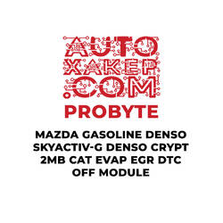 ProByte Mazda Gasoline Denso SKYACTIV-G DENSO CRYPT 2MB CAT EVAP EGR DTC OFF Module