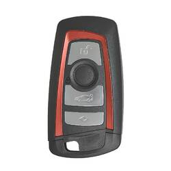 Guscio telecomando BMW CAS4 4 pulsanti colore rosso