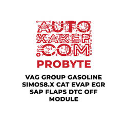 ProByte Vag Group Gasoline SIMOS8.X CAT EVAP EGR SAP FLAPS DTC OFF Module