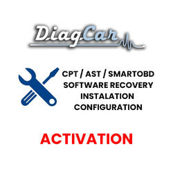 Diagcar CPT / AST / Smart OBD Software Recovery / installation / Configuration